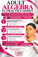 Adult Algebra IN Practice Series: SERIES 3